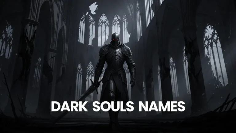 Dark Souls Names