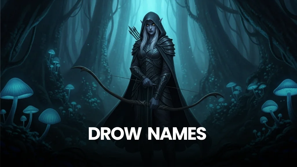 Drow Names