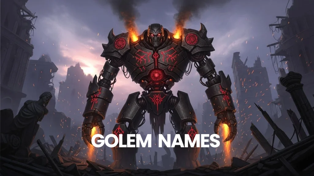 Golem Names