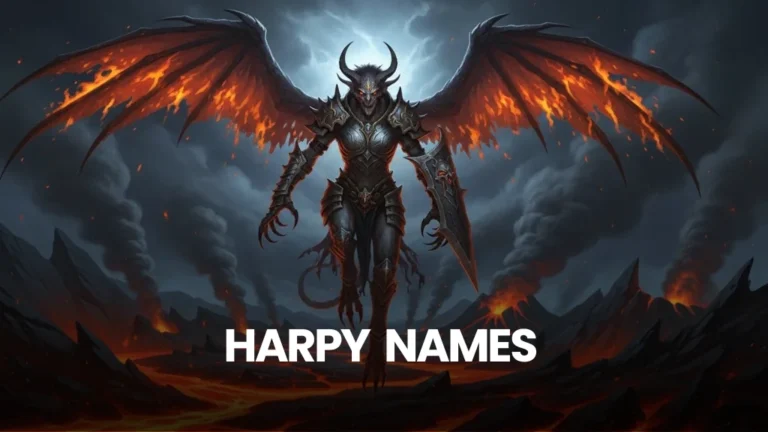 Harpy Names