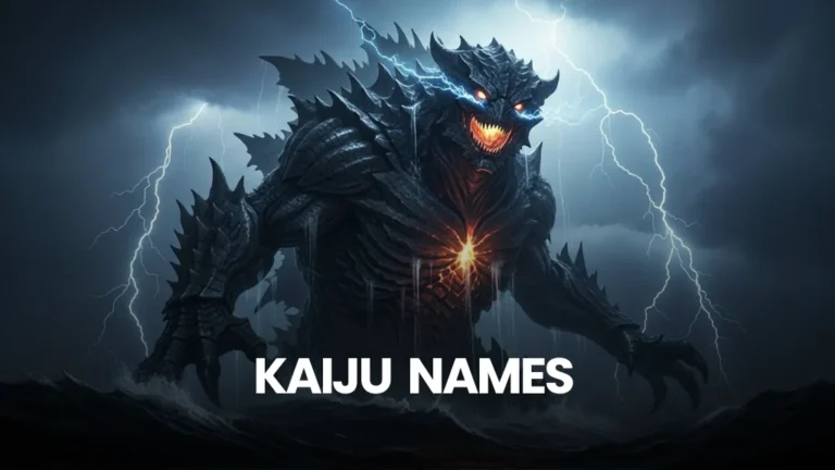 Kaiju Names