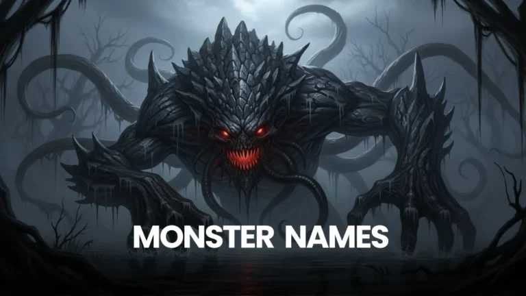 Monster Names