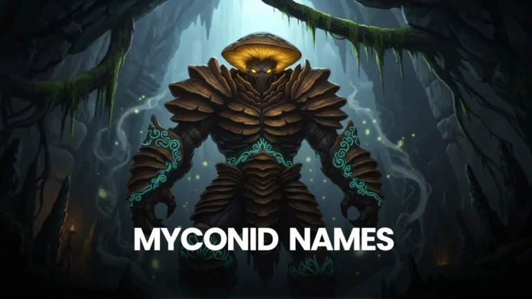 Myconid Names