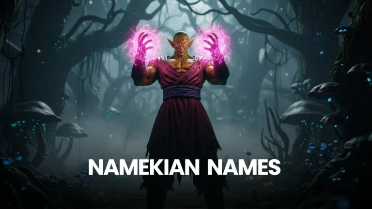 Namekian Names