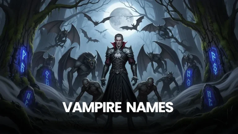 Vampire Names