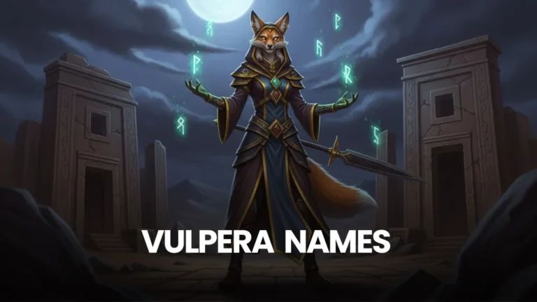 Vulpera Names