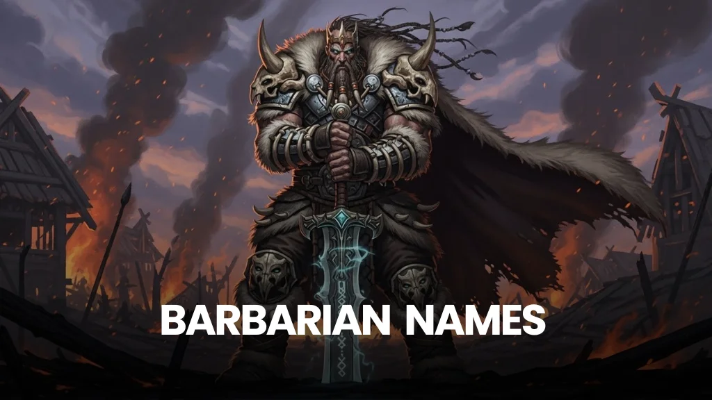Barbarian Names