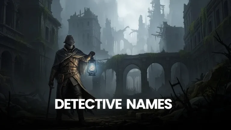 Detective Names