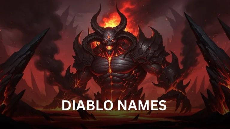 Diablo Names