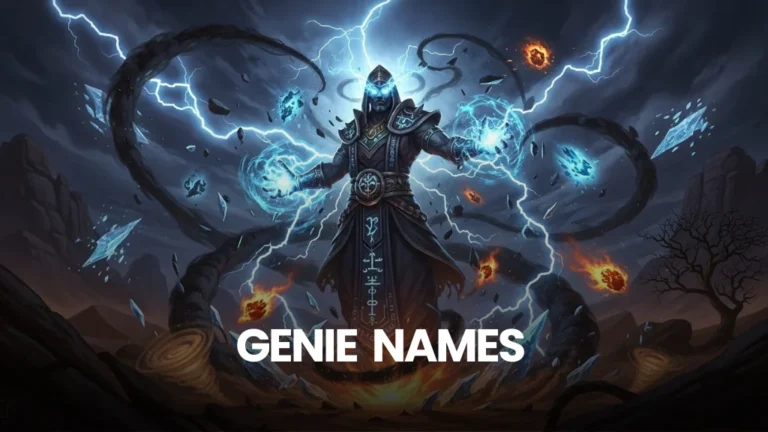 Genie Names