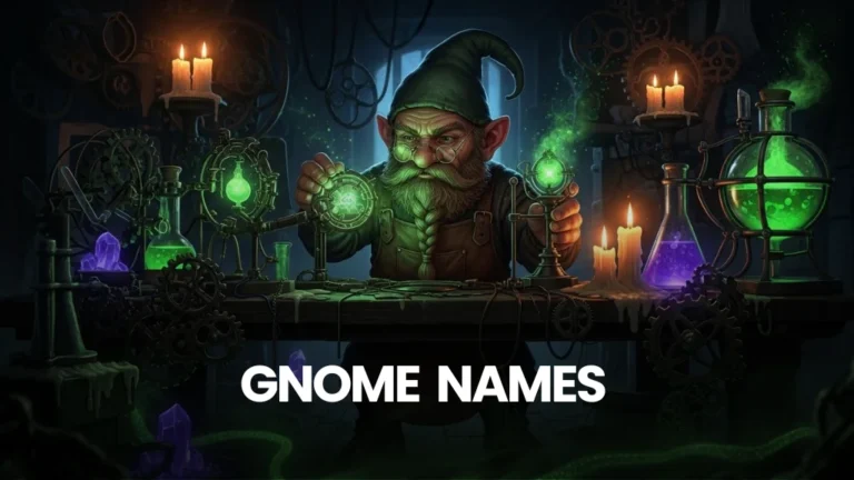Gnome Names