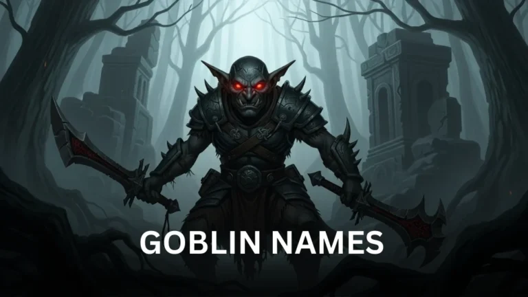 Goblin Names
