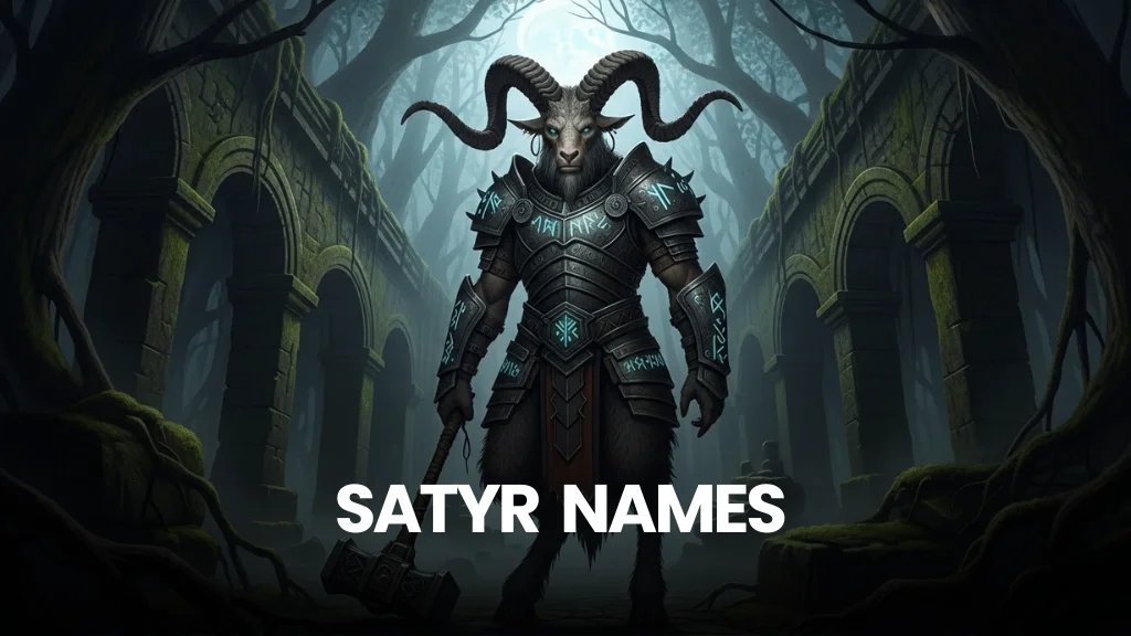 Satyr Names
