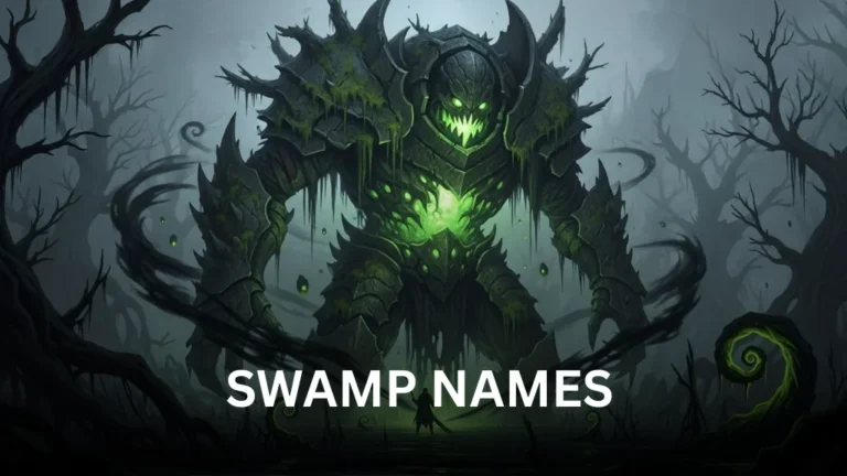 Swamp Names