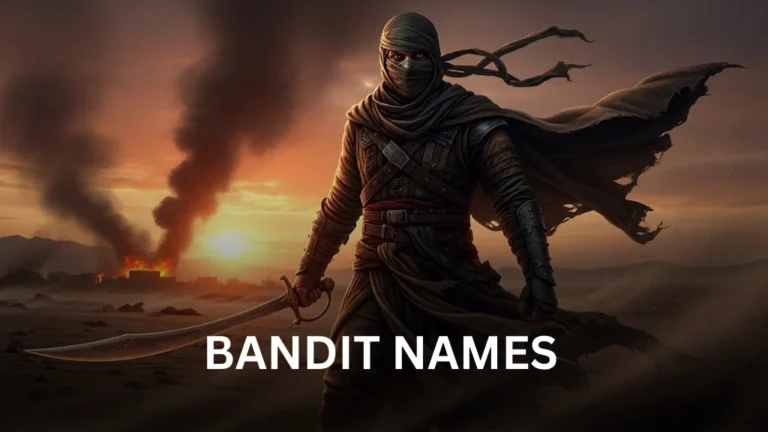 Bandit Names