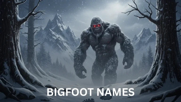 Bigfoot Names