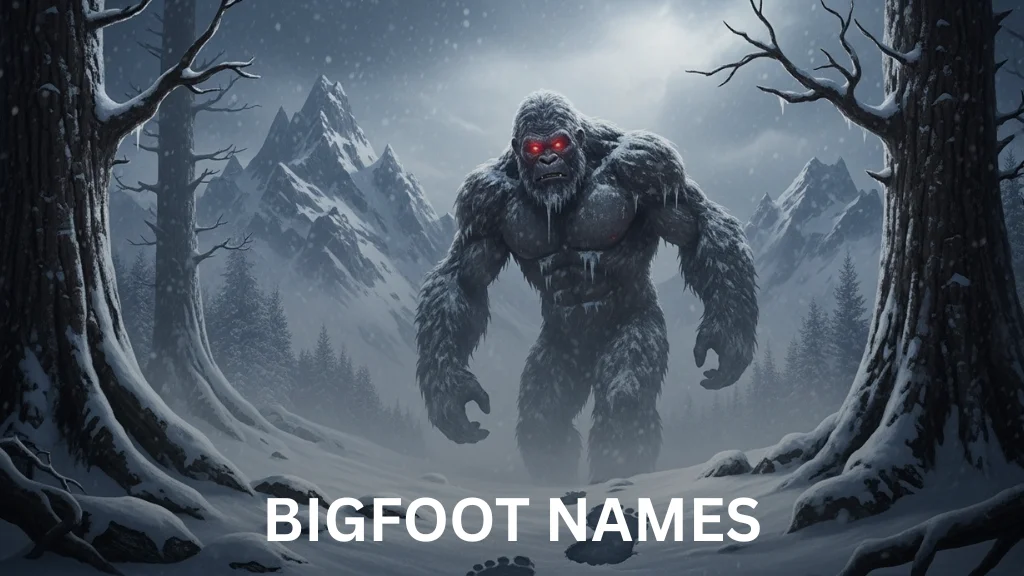 Bigfoot Names