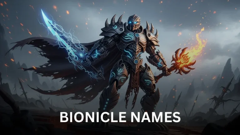 Bionicle Names
