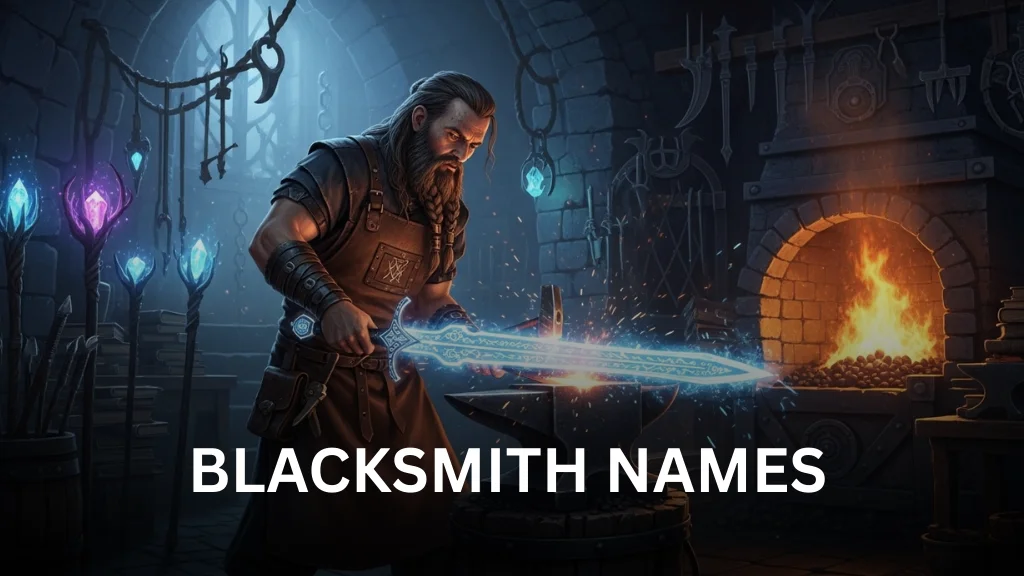 Blacksmith Names
