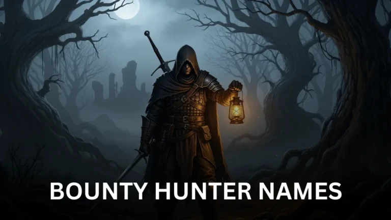 Bounty Hunter Names