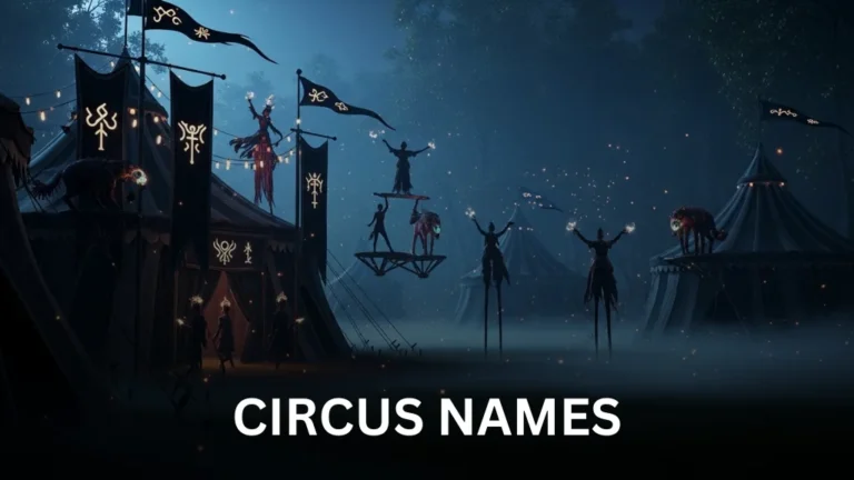 Circus Names