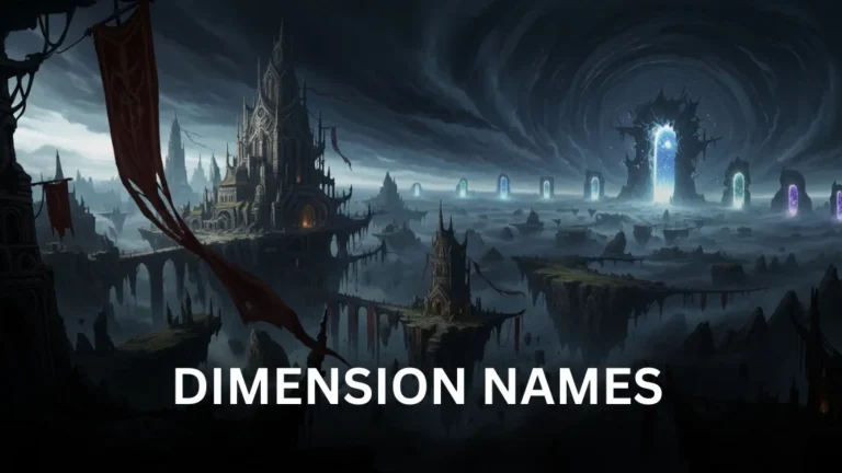 Dimension Names