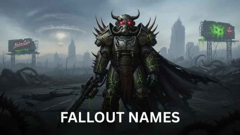 Fallout Names