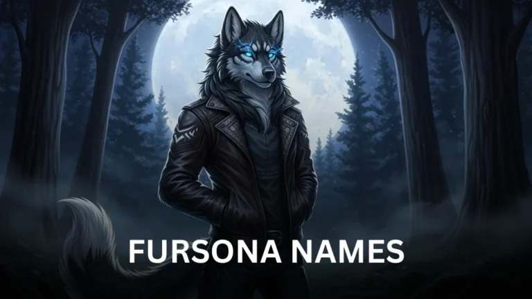 Fursona Names