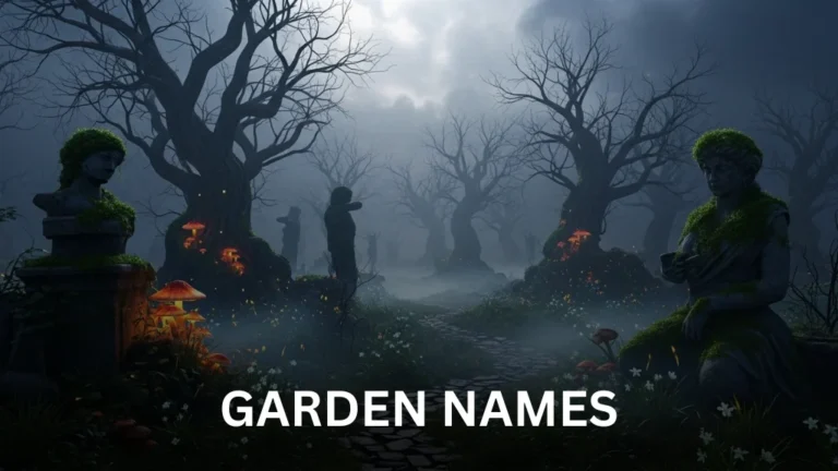 Garden Names