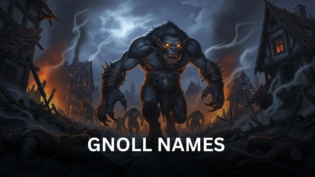 Gnoll Names