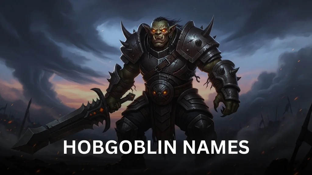Hobgoblin Names