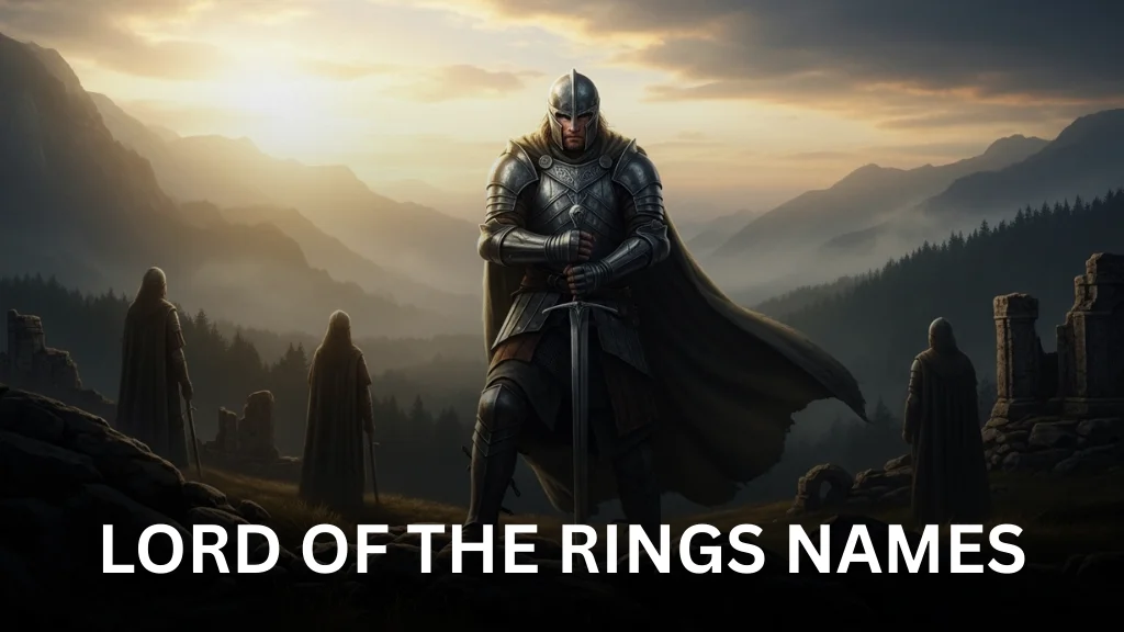 Lord of The Rings Names