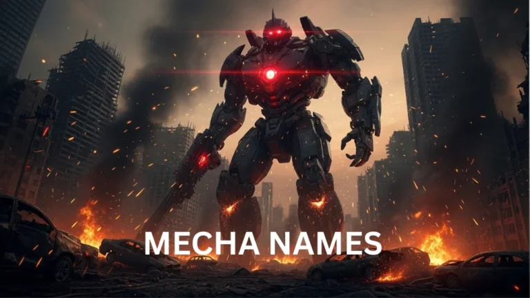 Mecha Names