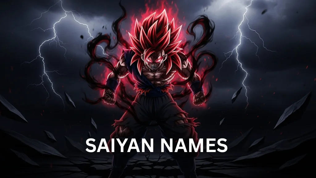 Saiyan Names