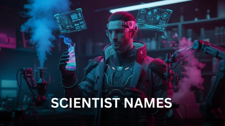 Scientist Names