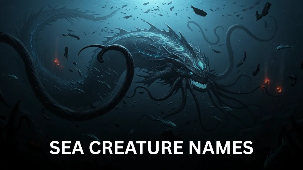 Sea Creature Names