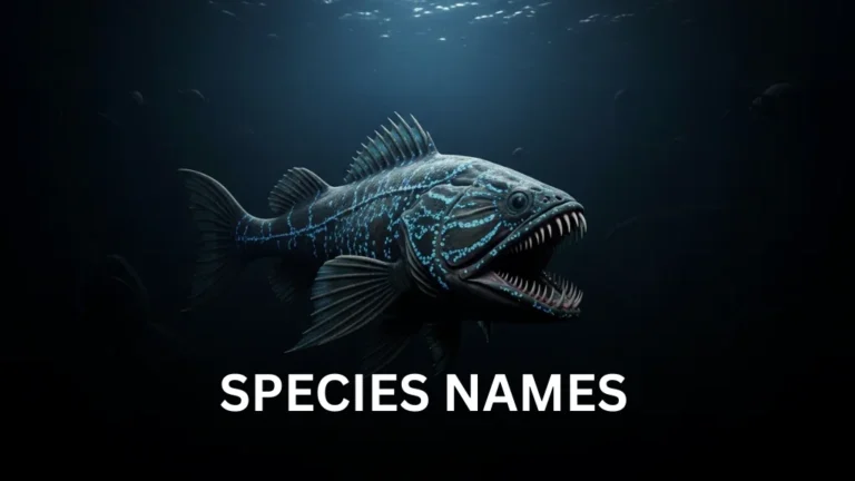 Species Names