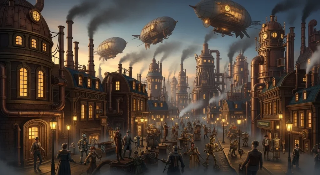 Steampunk City Names