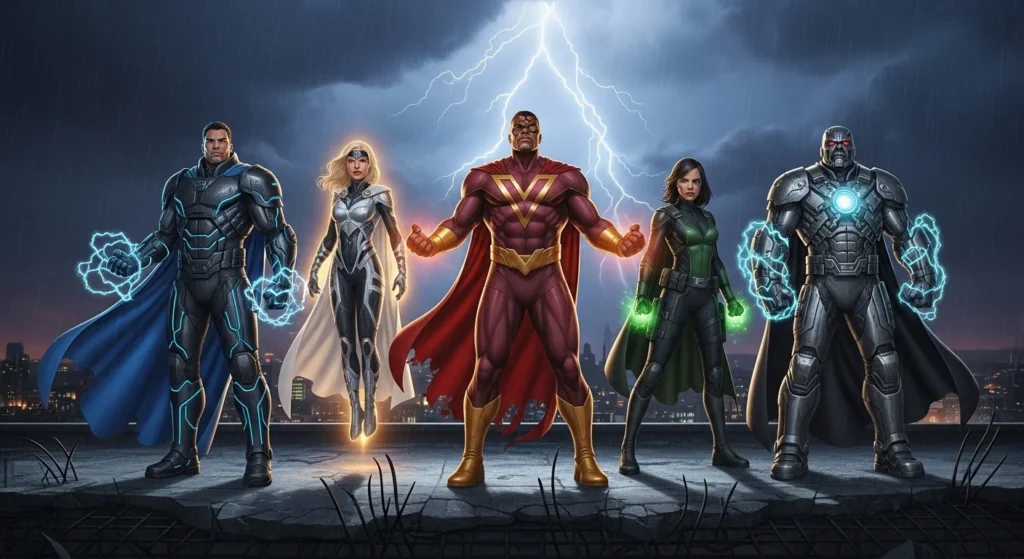 Superhero Team Names