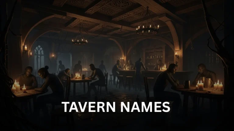 Tavern Names