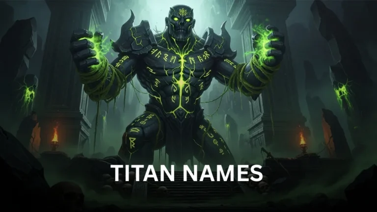 Titan Names