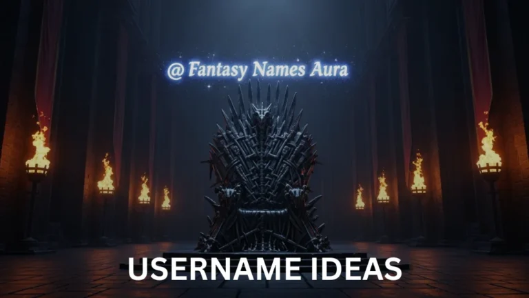 Username Ideas