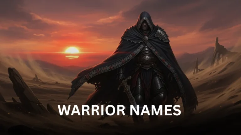 Warrior Names