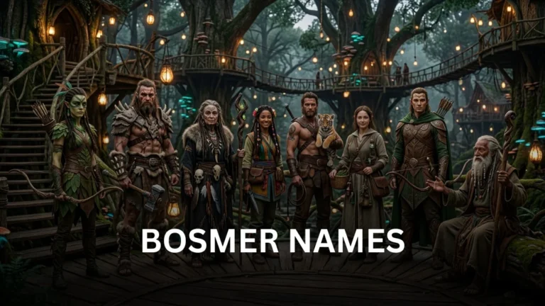 Bosmer Names