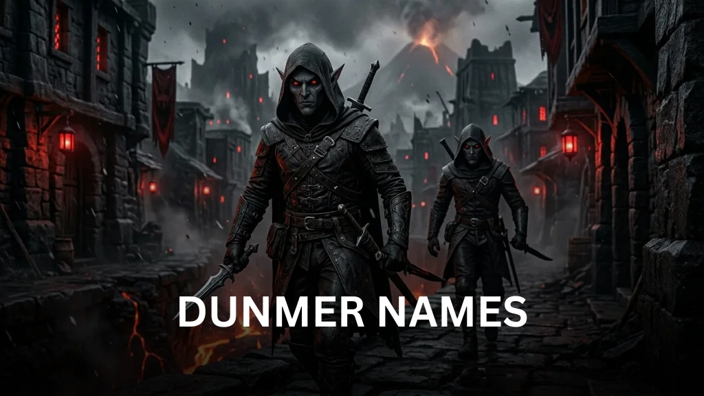Dunmer Names